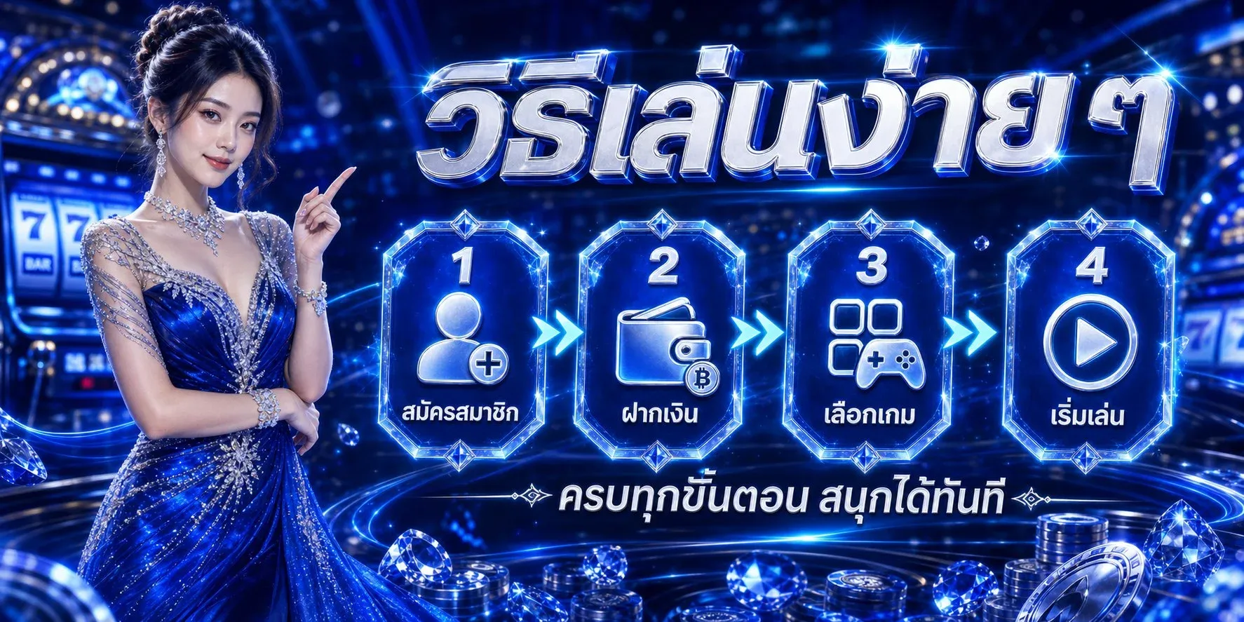 โปรโมชั่น LuckyWin Thai สมาชิกใหม่รับโบนัสพิเศษ